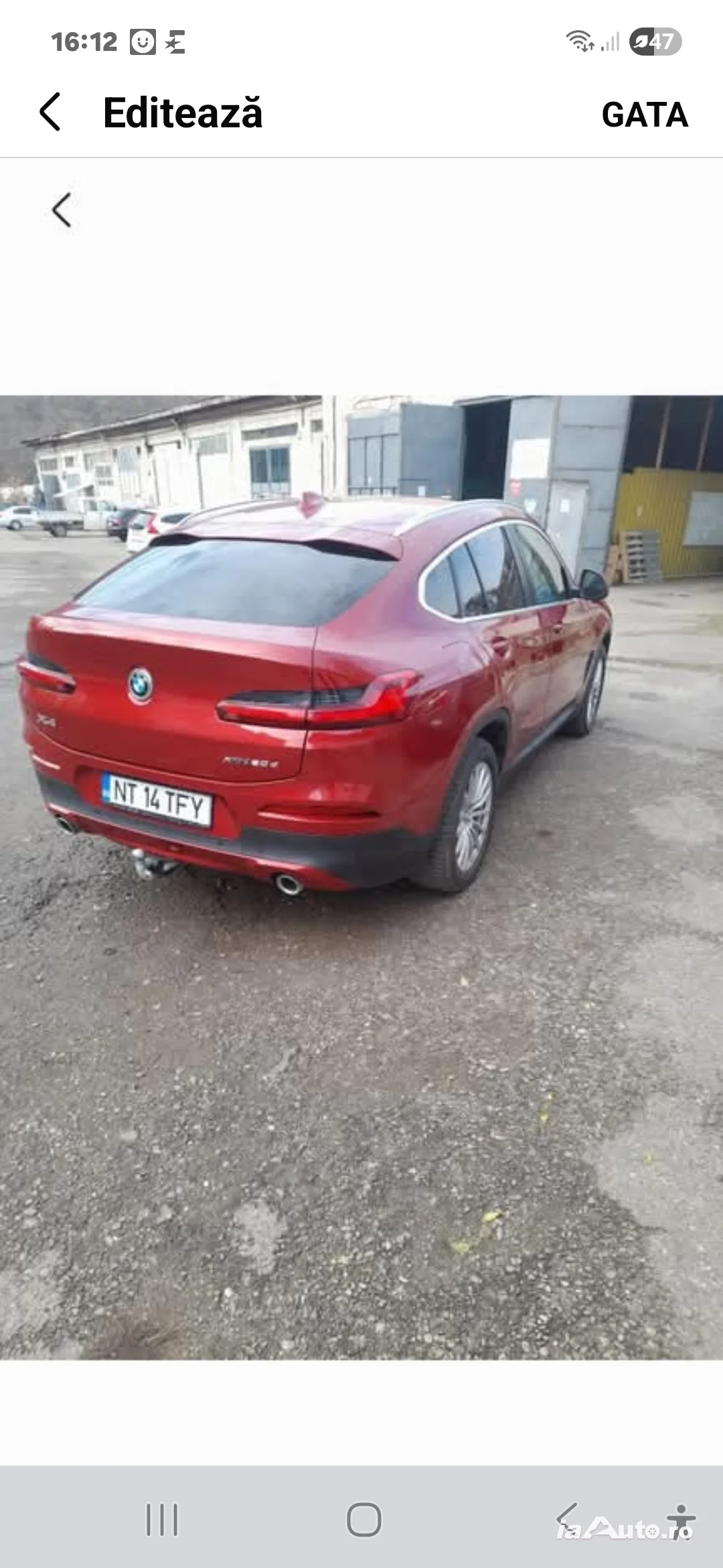 Vând BMW x4 2020 mild hibrid diesel 48 500 km model deosebit de vanzare in Piatra Neamț, Neamț - poza 3