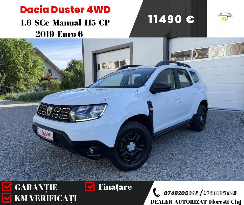 Dacia Duster SCe 115 4WD Comfort de vanzare in Cluj-Napoca, Cluj - poza 1
