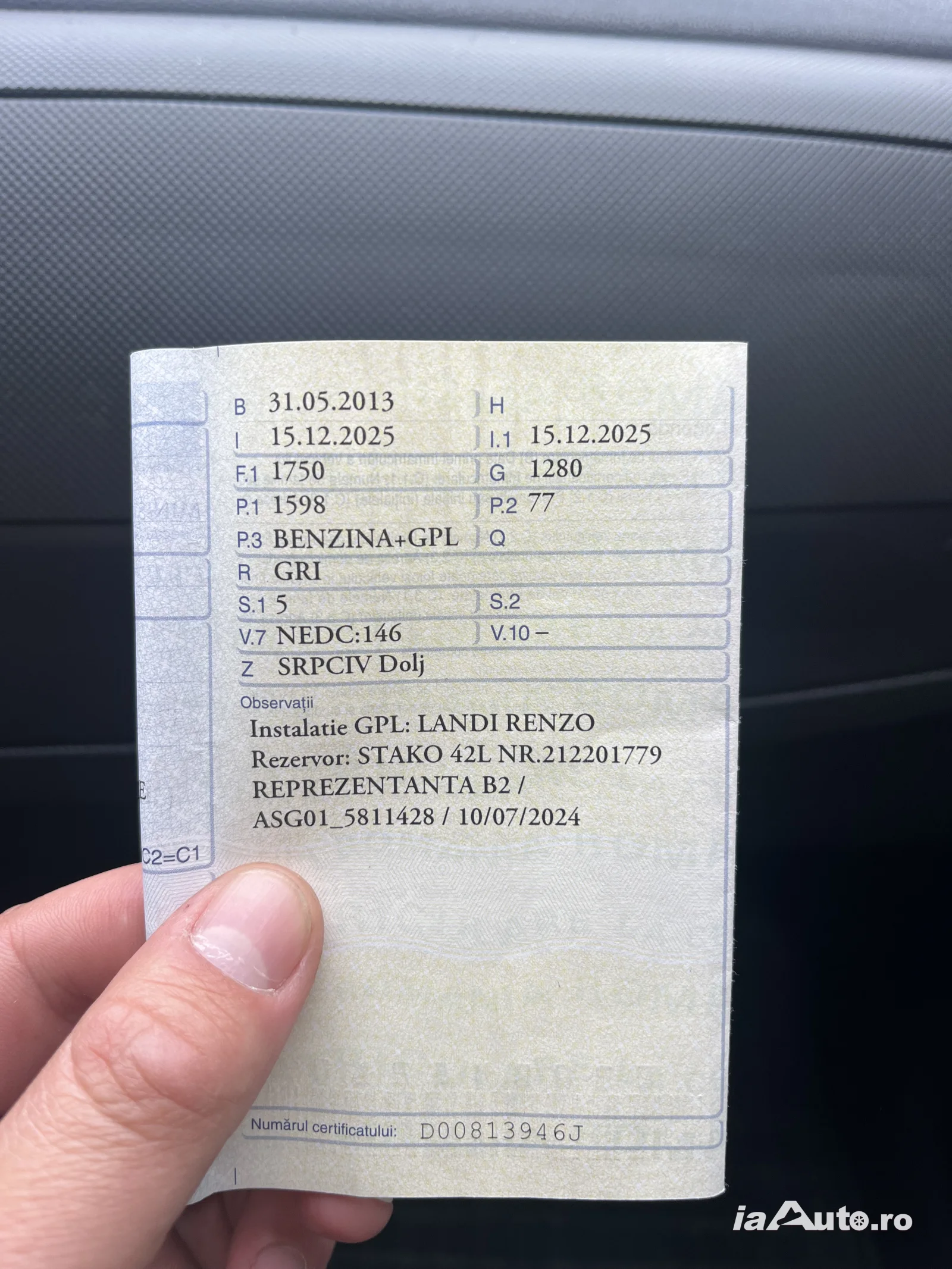 Dacia Duster 2013 GPL de vanzare in Calafat, Dolj - poza 8