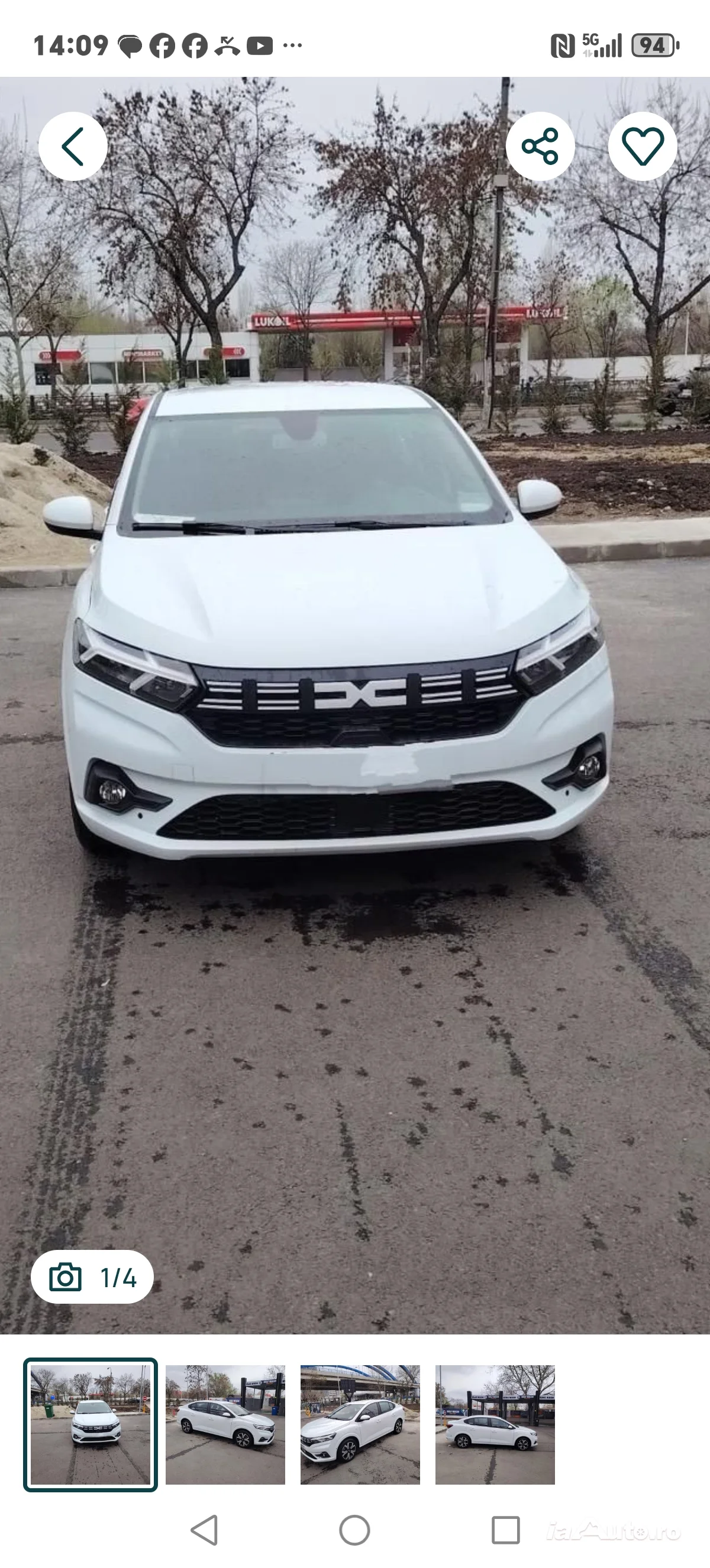 Dacia Logan3 eco g prestige plus de vanzare in Sector 3, București - poza 1