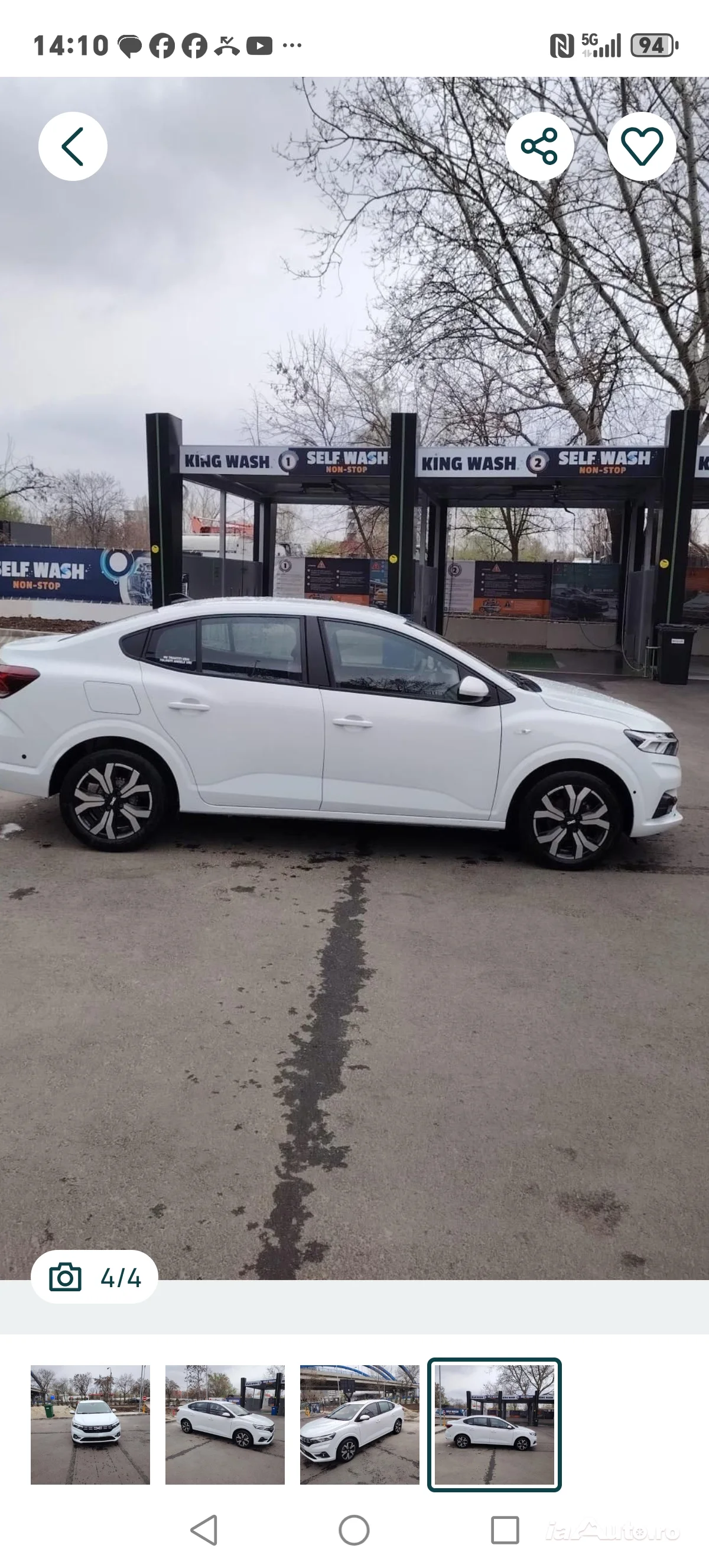 Dacia Logan3 eco g prestige plus de vanzare in Sector 3, București - poza 2