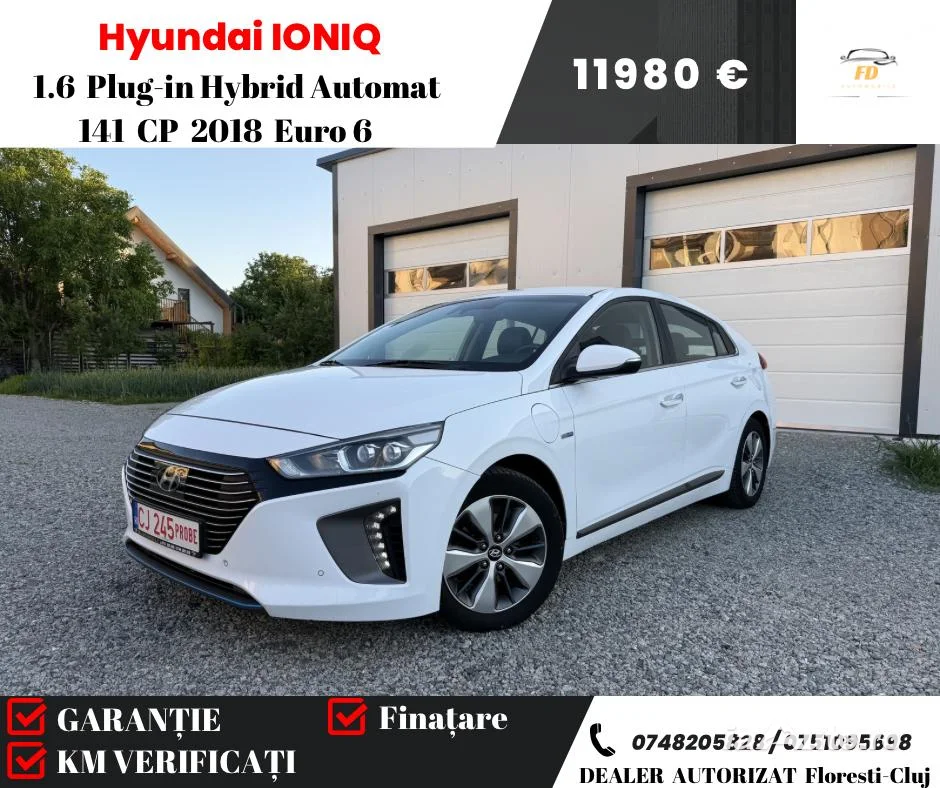 Hyundai IONIQ 1.6 141CP Exclusive de vanzare in Cluj-Napoca, Cluj - poza 1