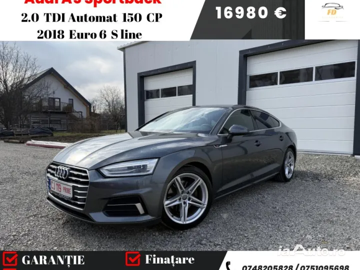 Audi A5 Sportback 2.0 TDI S tronic de vanzare in Cluj-Napoca, Cluj - poza 1