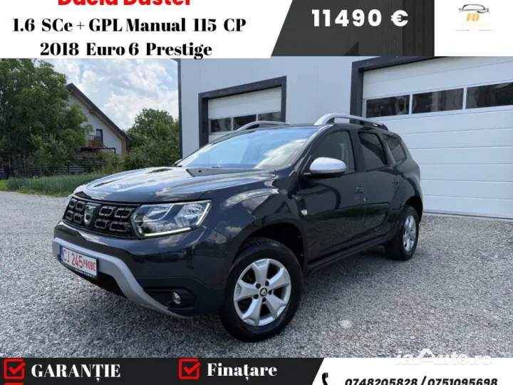 Dacia Duster 1.6 SCe + GPL Prestige jante 16" de vanzare in Cluj-Napoca, Cluj - poza 1
