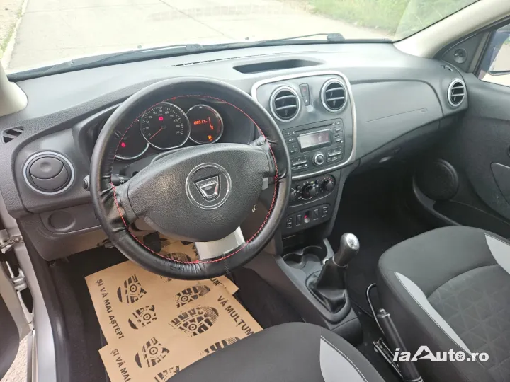 DACIA SANDERO STEPWAY, FAB 2014, MOTOR 0.9 BENZINA, 90 CP, EURO 5, TECENT IMPORT GERMANI de vanzare in Alexandria, Teleorman - poza 8