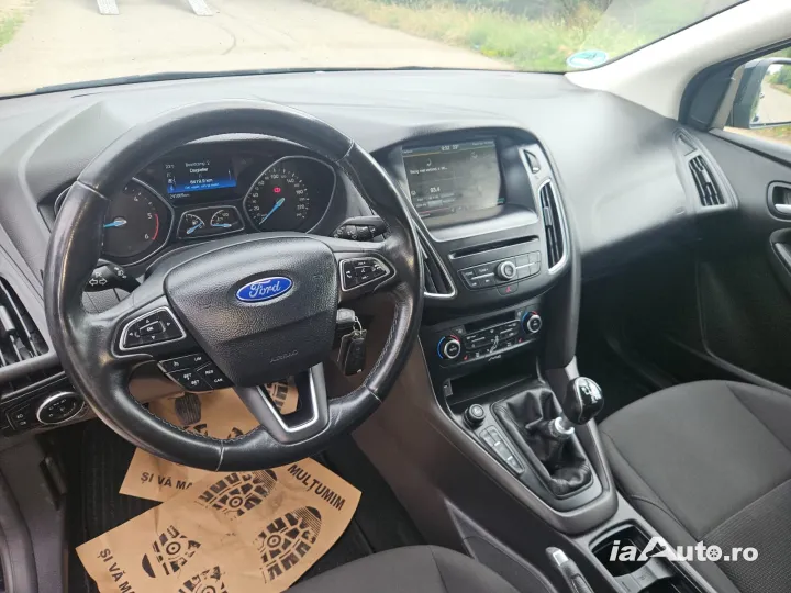 Ford focus facelift, fab 2015, 1.5 diesel, euro 5. de vanzare in Alexandria, Teleorman - poza 5