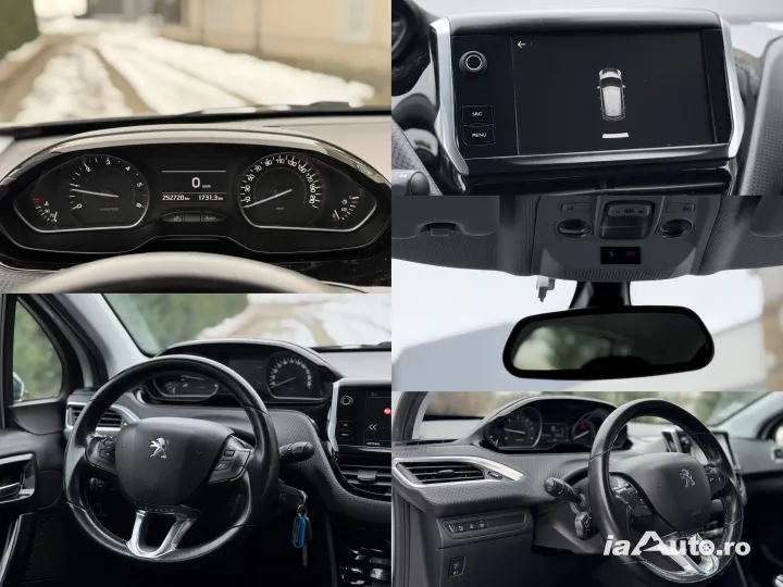 Peugeot 208 Facelift Allure 06.2017 Carplay Navigatie 1.6 Blue Euro 6 de vanzare in Ploiești, Prahova - poza 8