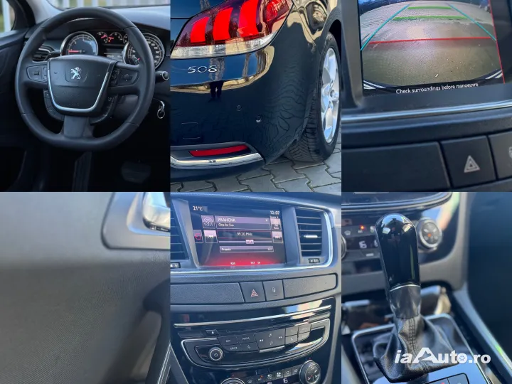 Peugeot 508 Facelift 2016 Automat AISIN Feline Navigatie Camera Euro 6 de vanzare in Ploiești, Prahova - poza 7