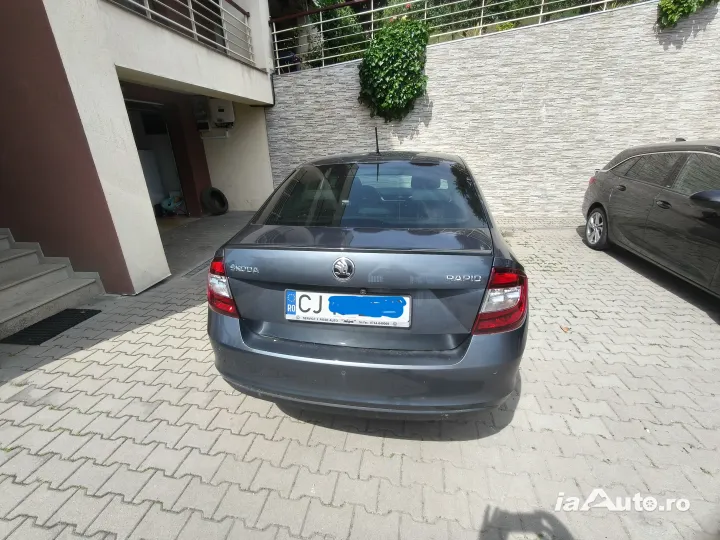 Vând Skoda Rapid 1.4 TSI, 125 CP, cutie automată DSG 7 trepte, an fabricație 2018, cu 45.0 de vanzare in Cluj-Napoca, Cluj - poza 7