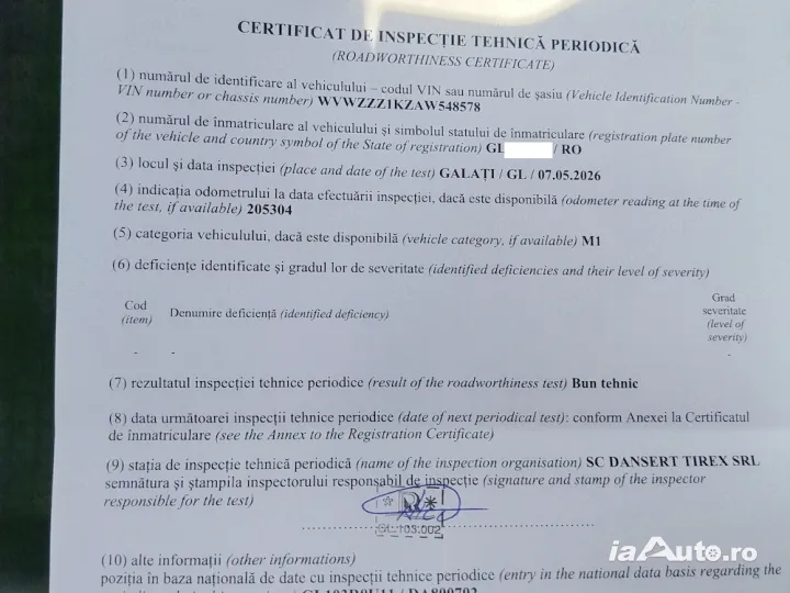 Volkswagen GOLF PLUS 6 de vanzare in Galați, Galați - poza 3