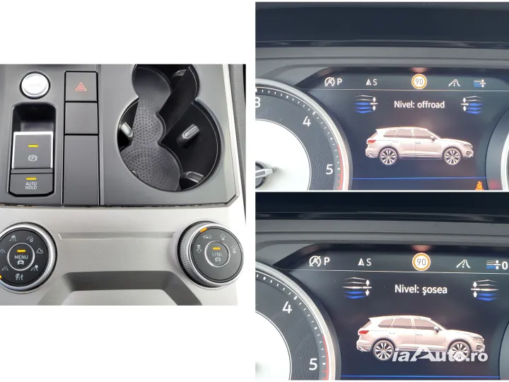 Volkswagen Touareg V6 TDI 286CP /All-wheel steering/Air suspension/Panoramic/ de vanzare in Pitești, Argeș - poza 9