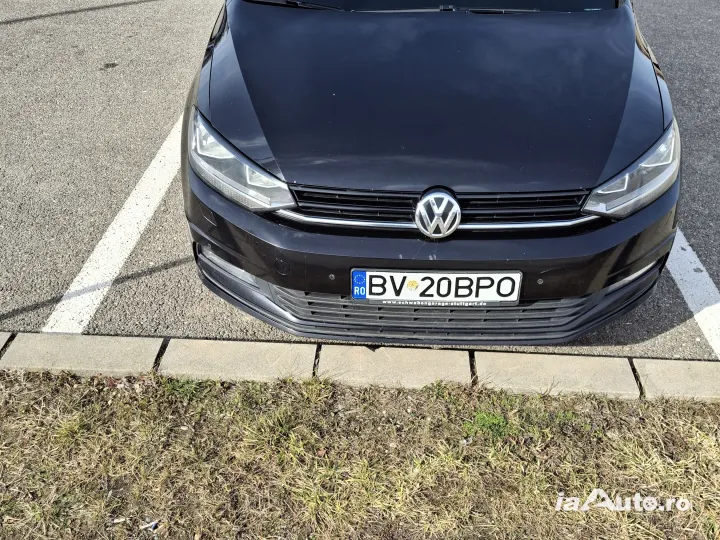 W Touran 1.6 2017, 9790 euro de vanzare in Ghimbav, Brașov - poza 1